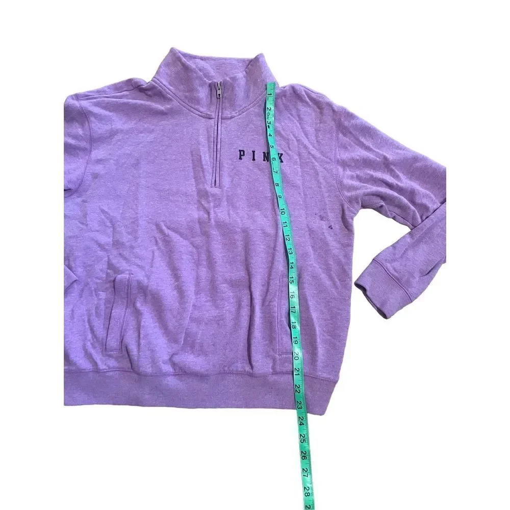 Victoria’s Secret PINK purple collar or high neck‎ jacket size medium